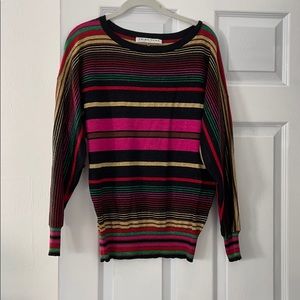 Trina Turk Dolman Metallic Sweater